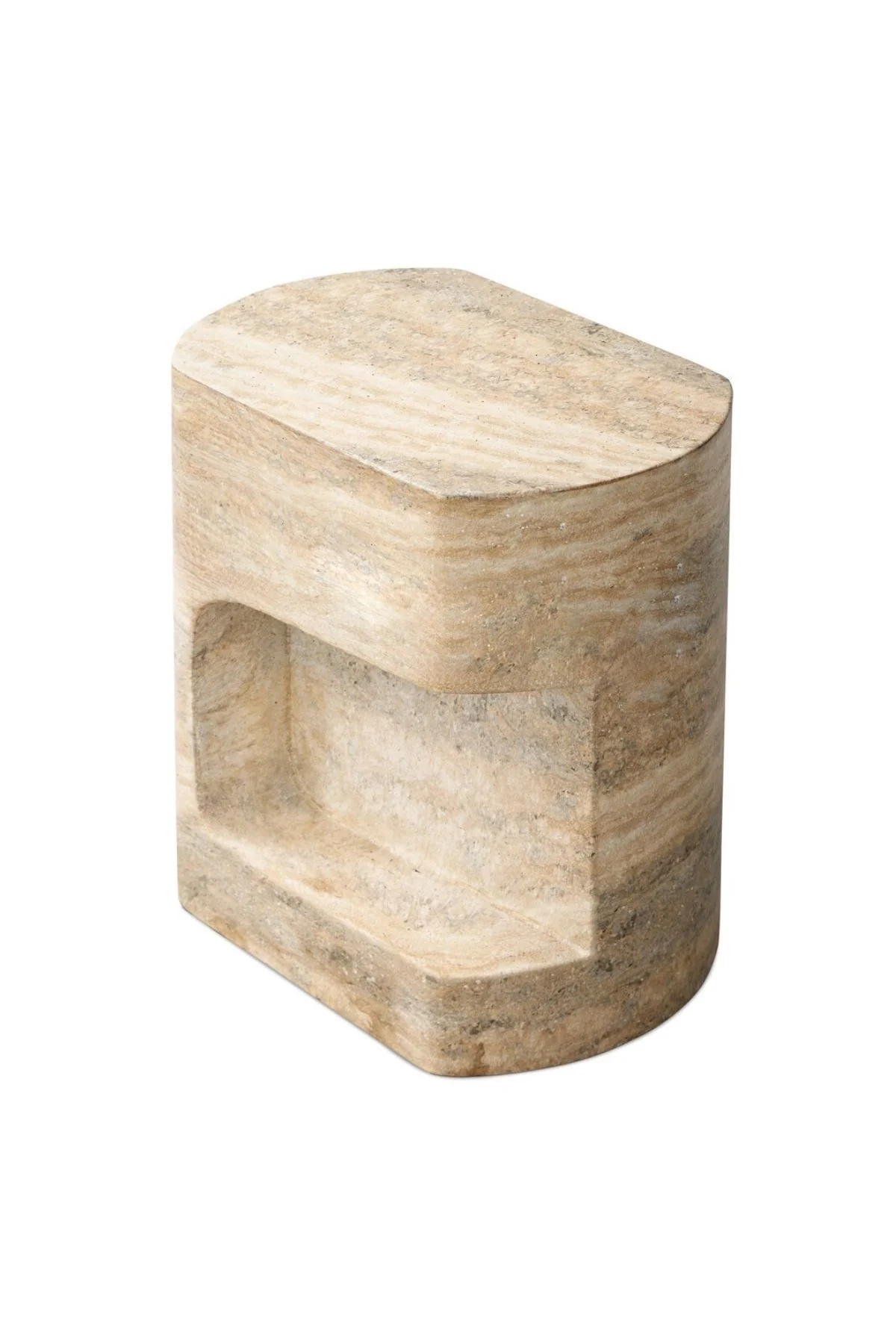 Clementine End Table - Sandy Grey - Image 4