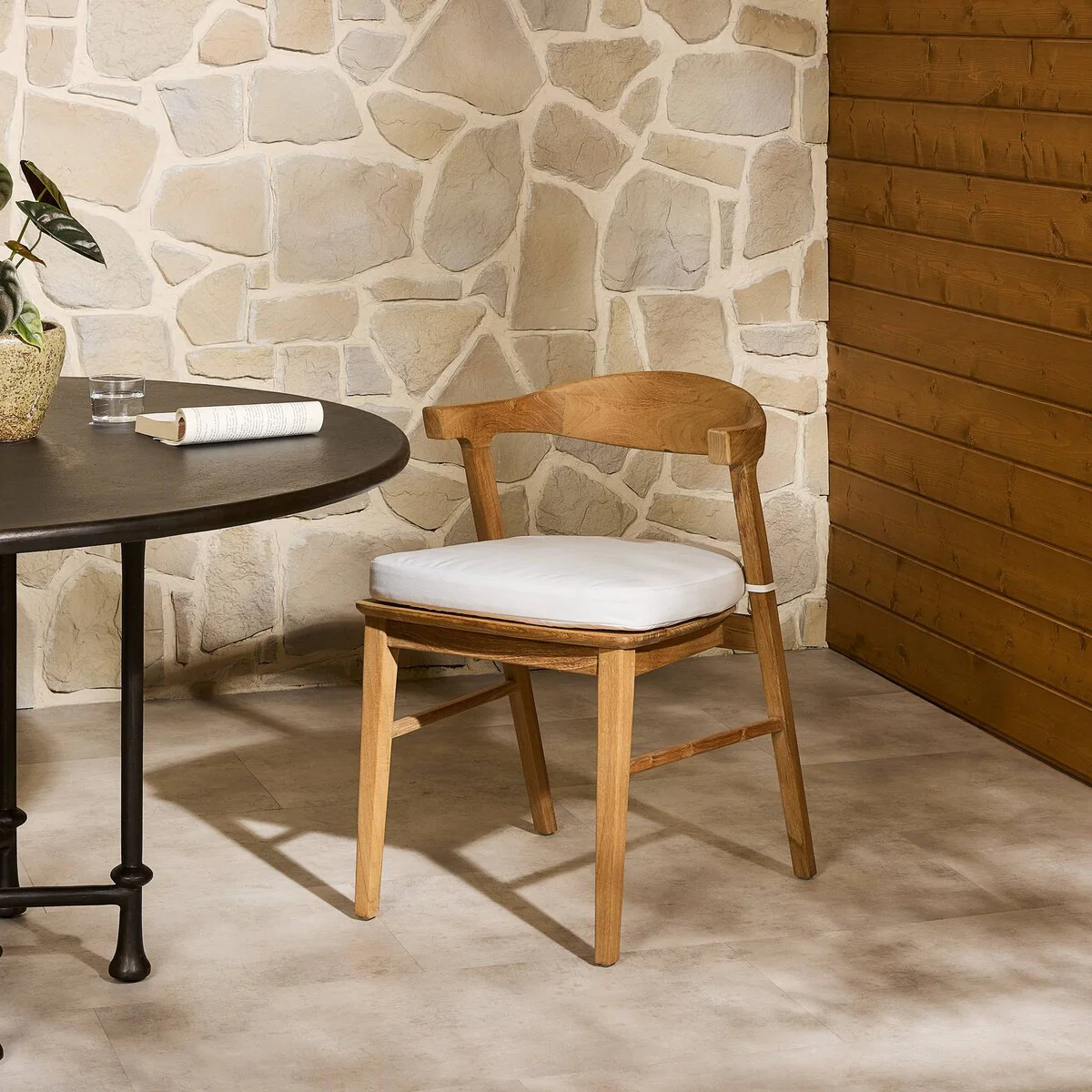 Cliff Outdoor Dining Chair - Image 15