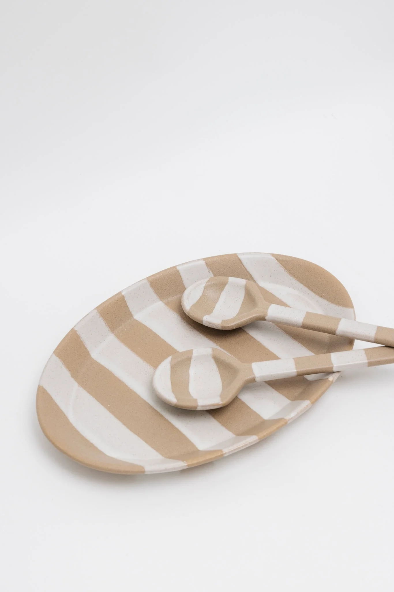 Collins Striped Serving Spoon Set - Image 2