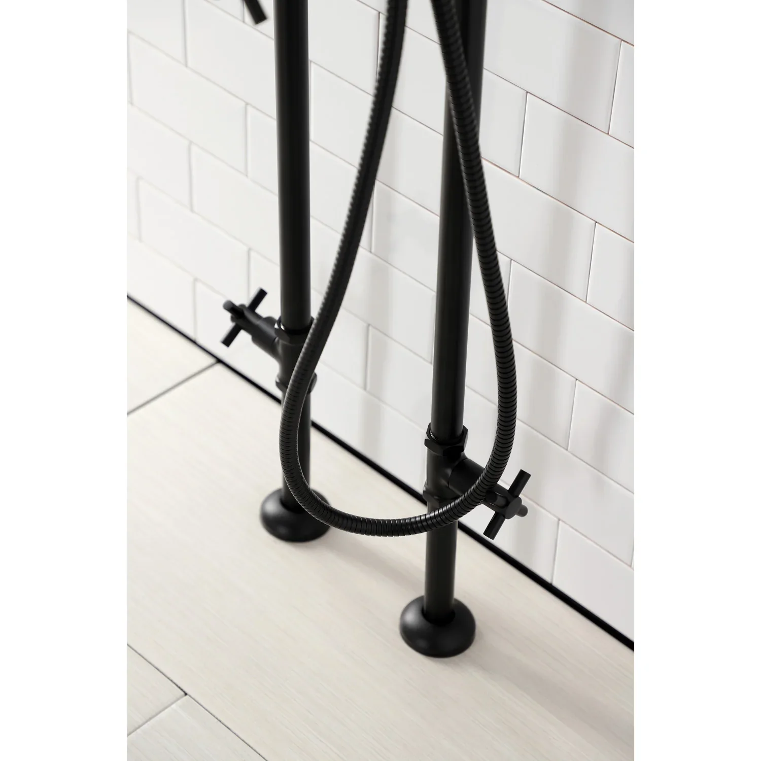 Concord Freestanding Tub Faucet with Supply Line + Stop Valve - Image 20