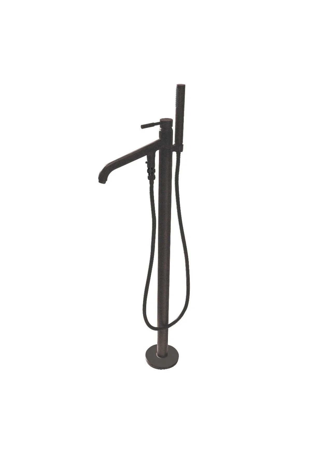 Concord Straight Freestanding Tub Faucet with Hand Shower - Image 13