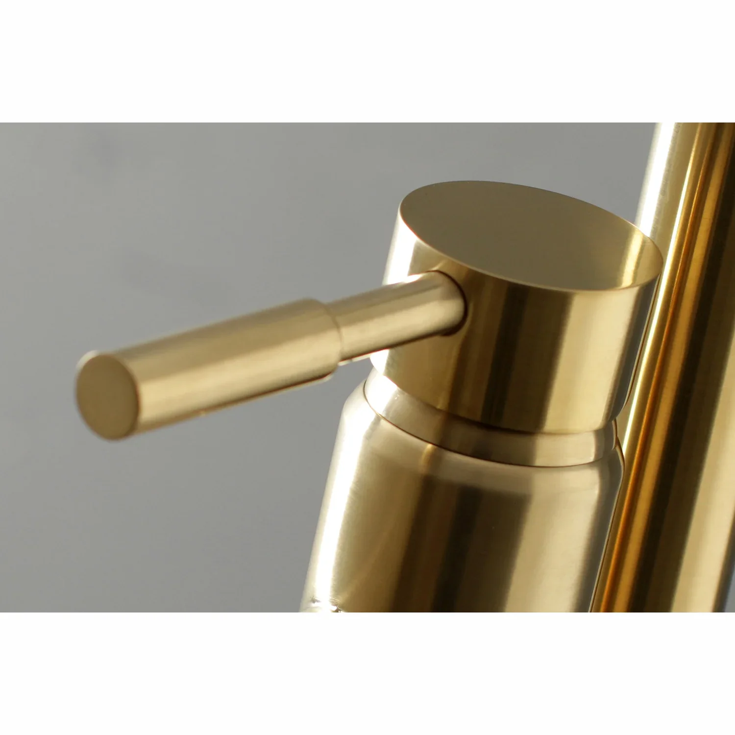 Concord Straight Freestanding Tub Faucet with Hand Shower - Image 5