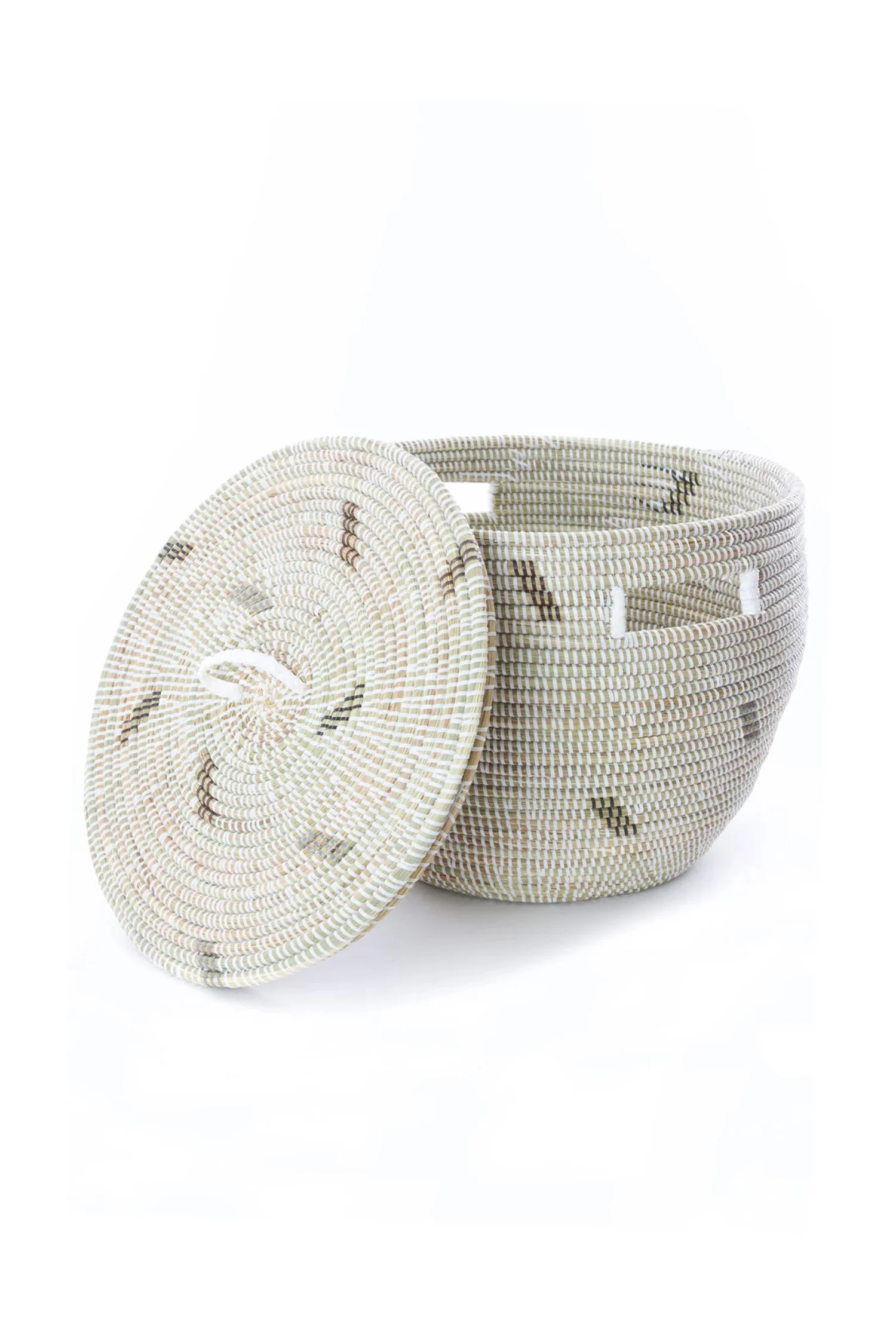 Dash Nesting Baskets with Lids - Set of 2 - Image 3
