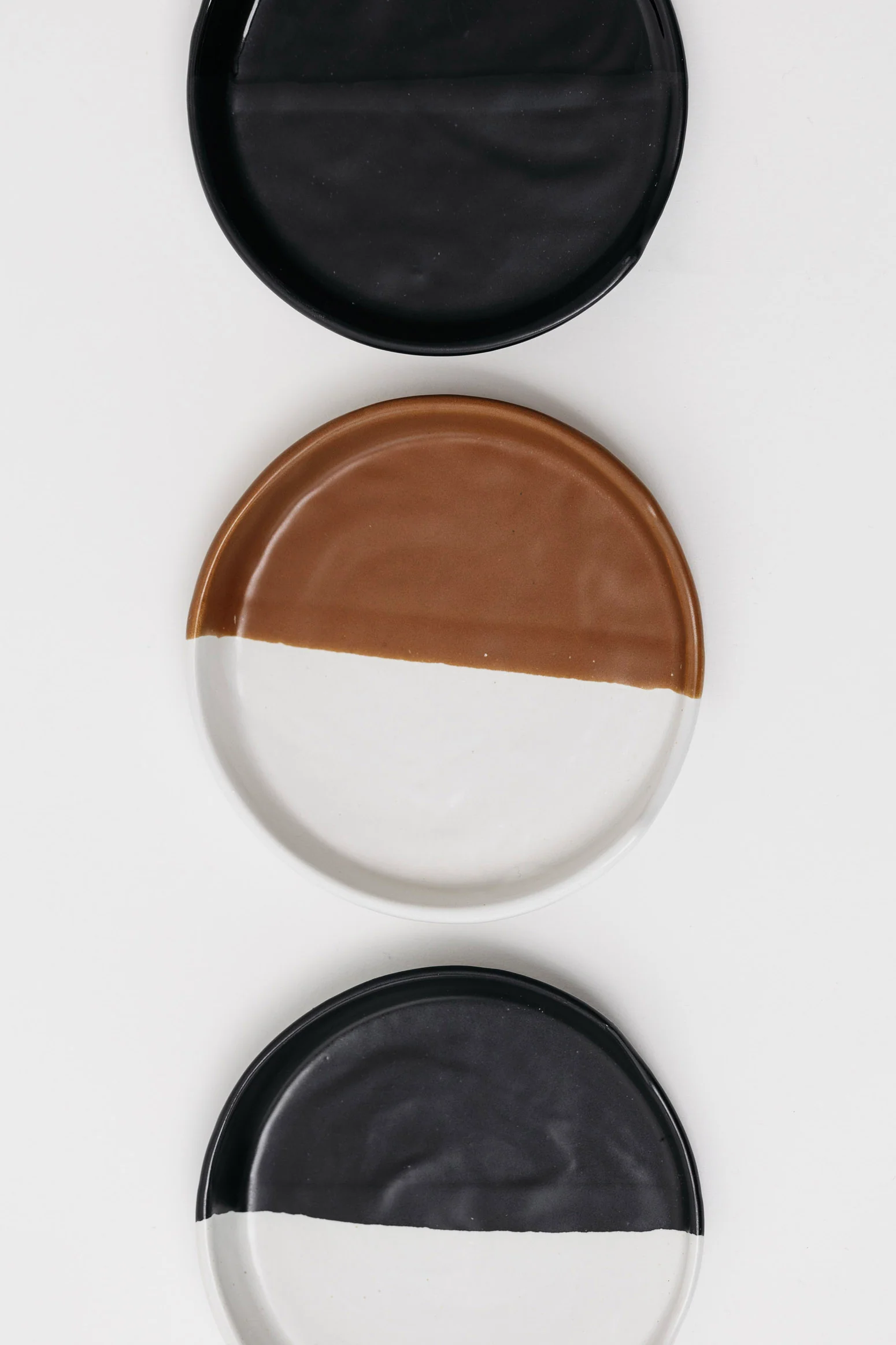 Dawson Spoon Rest - Matte Black/White - 4 inch - Image 4