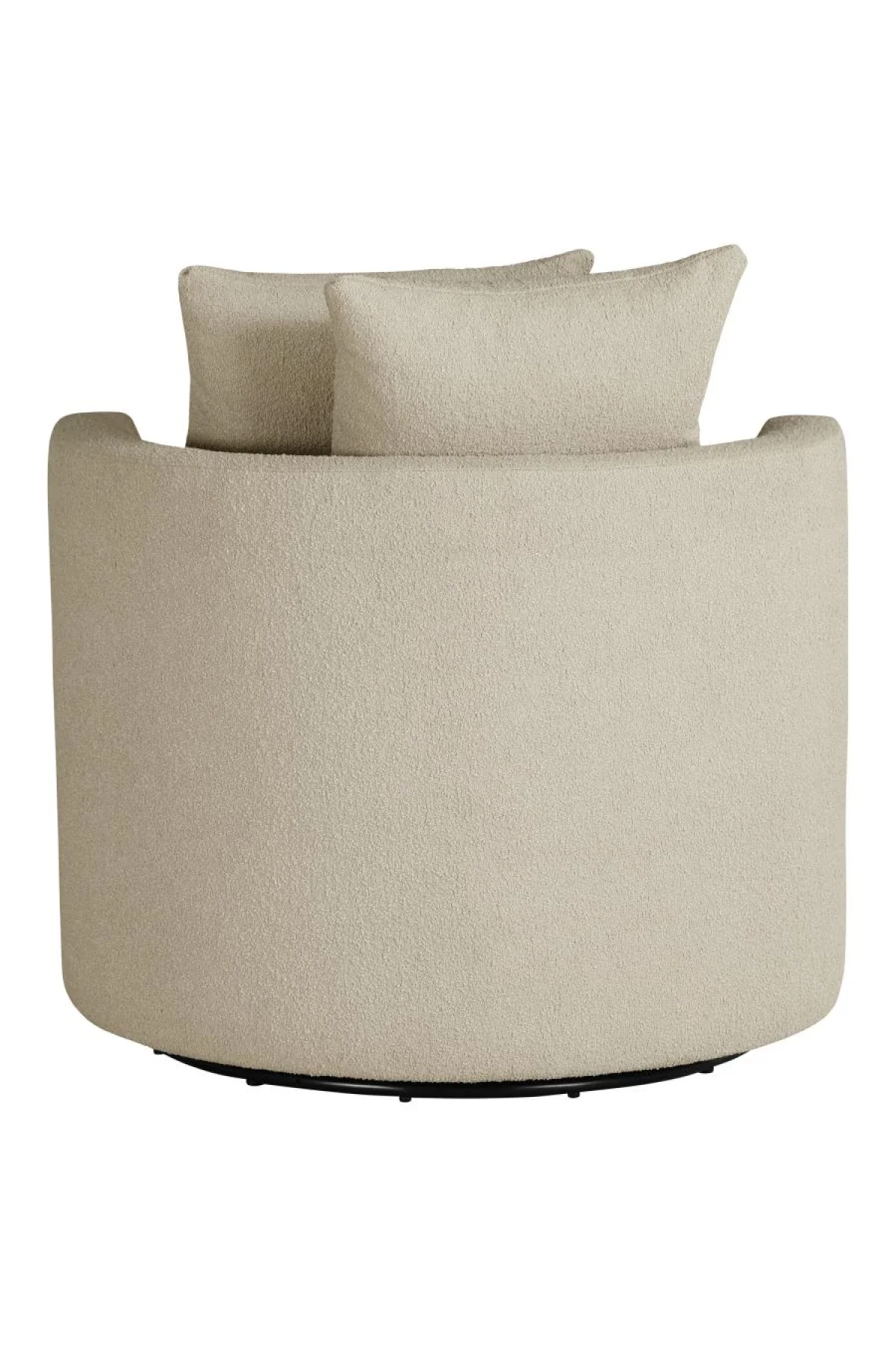 Debbie Upholstered Swivel Accent Chair - Image 5