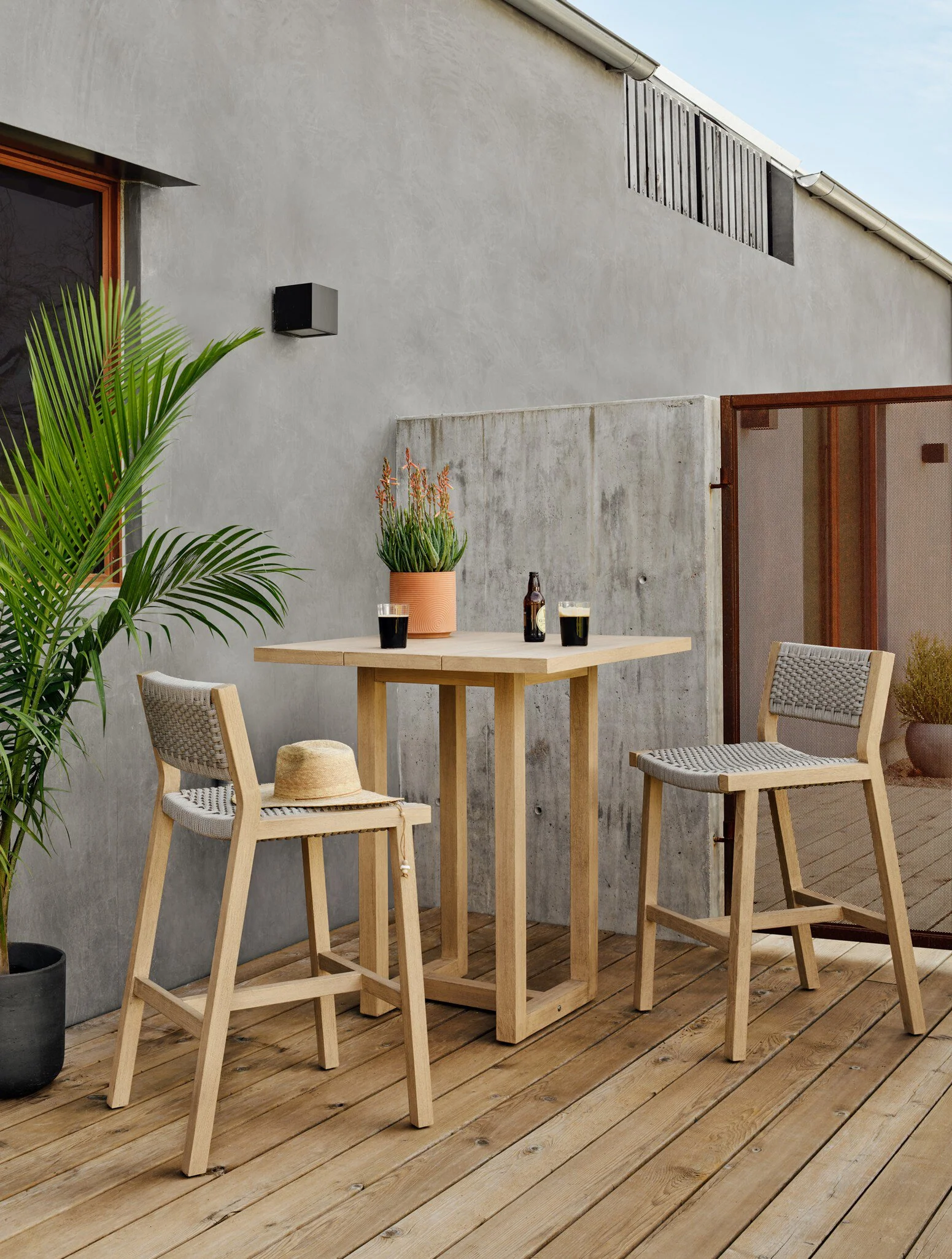 Delano Outdoor Bar + Counter Stool - Image 2