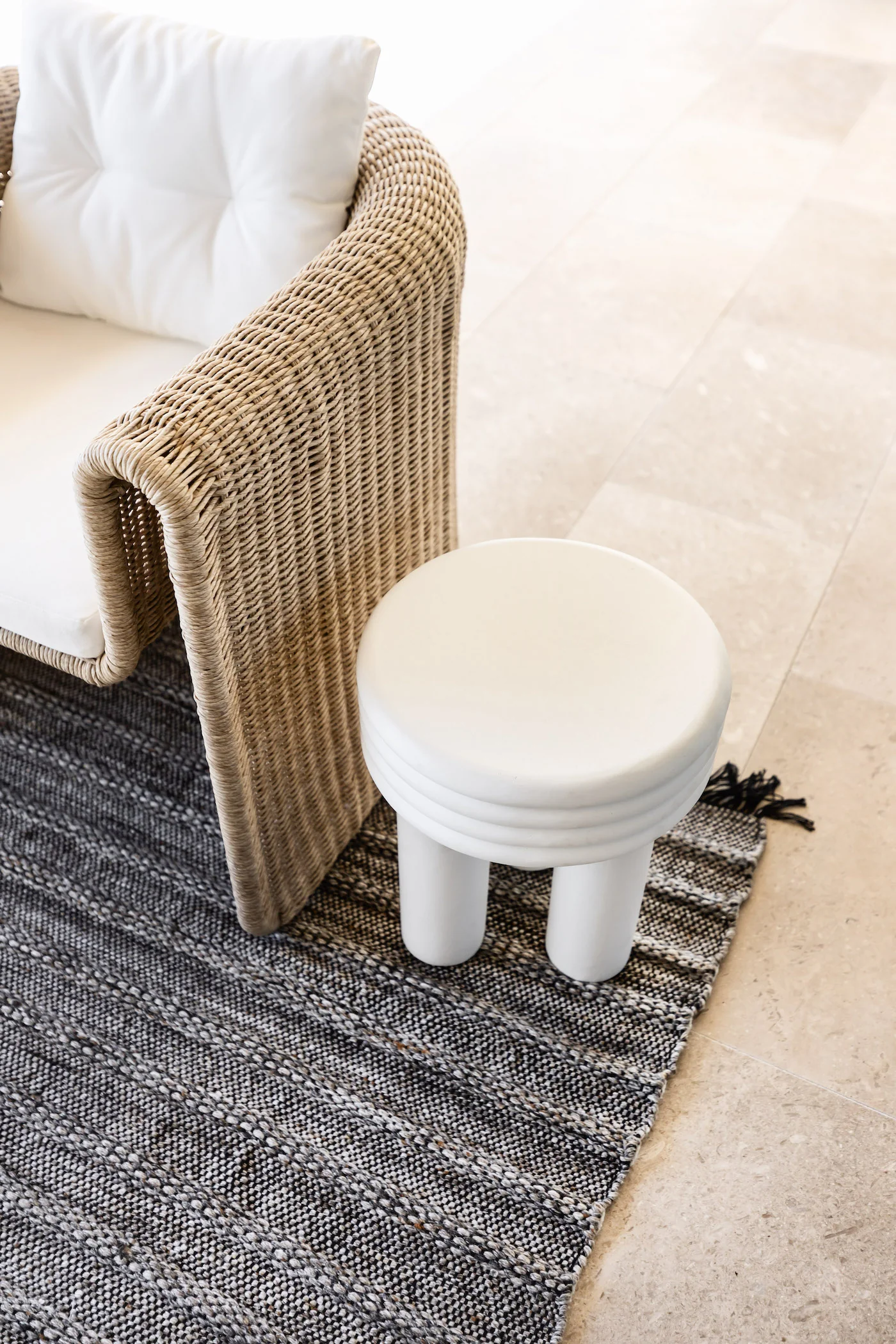 Delta Concrete Side Table - Image 5