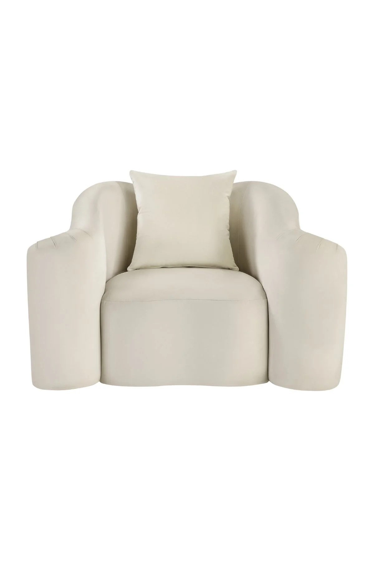 Destin Velvet Accent Chair