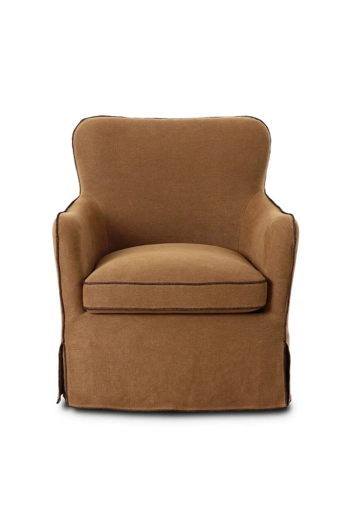 Devon Slipcover Swivel Chair