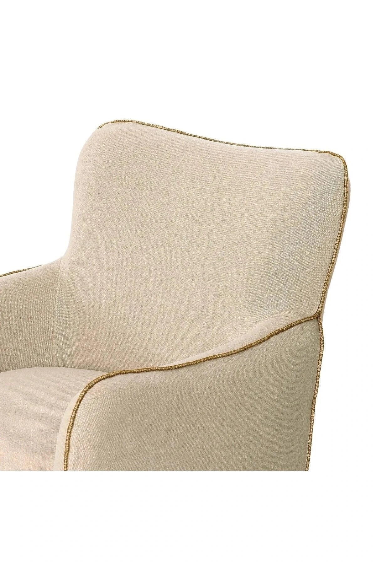Devon Slipcover Swivel Chair - Image 19