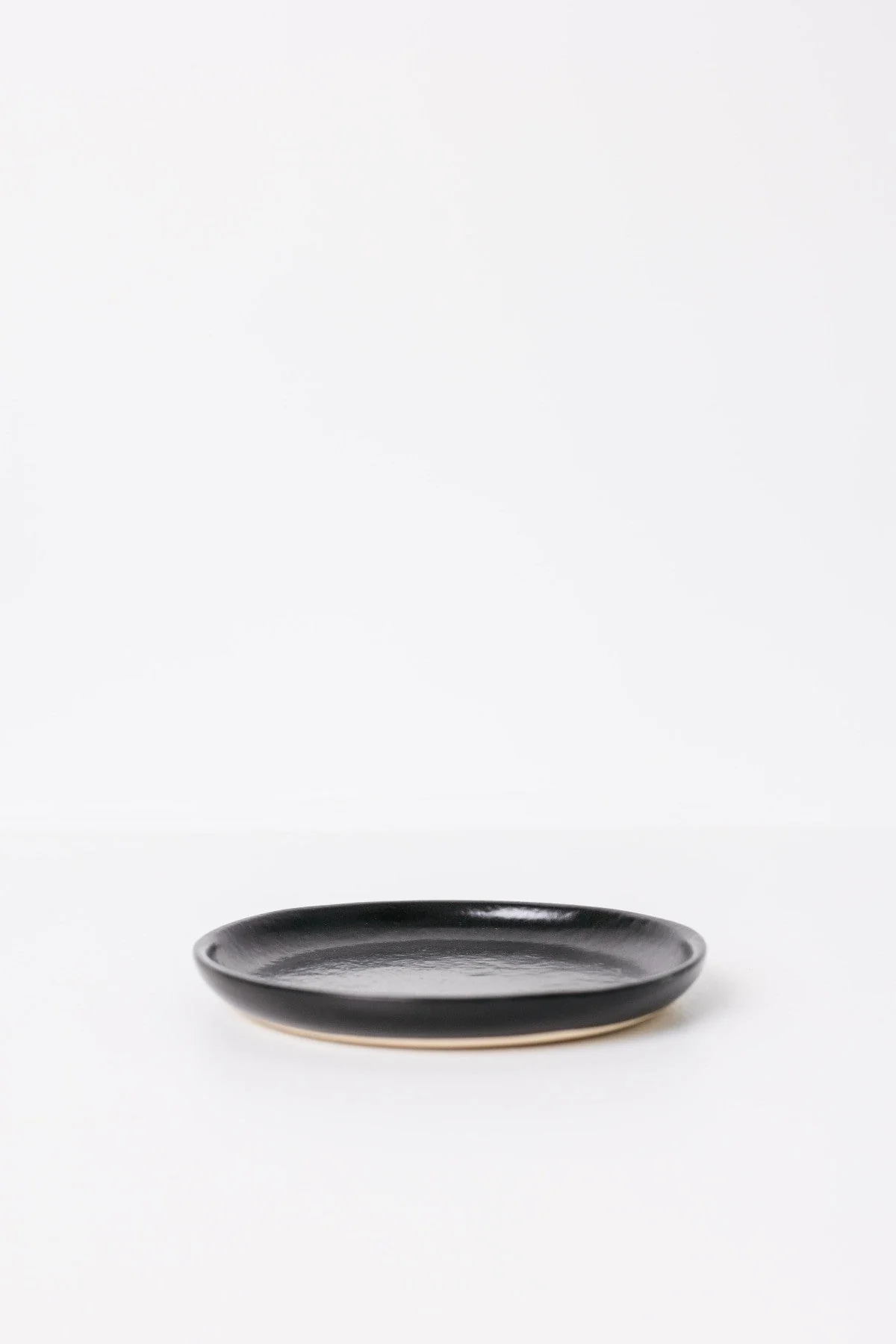 Dusk Appetizer Plate - Matte Black - Set of 6 - Image 4