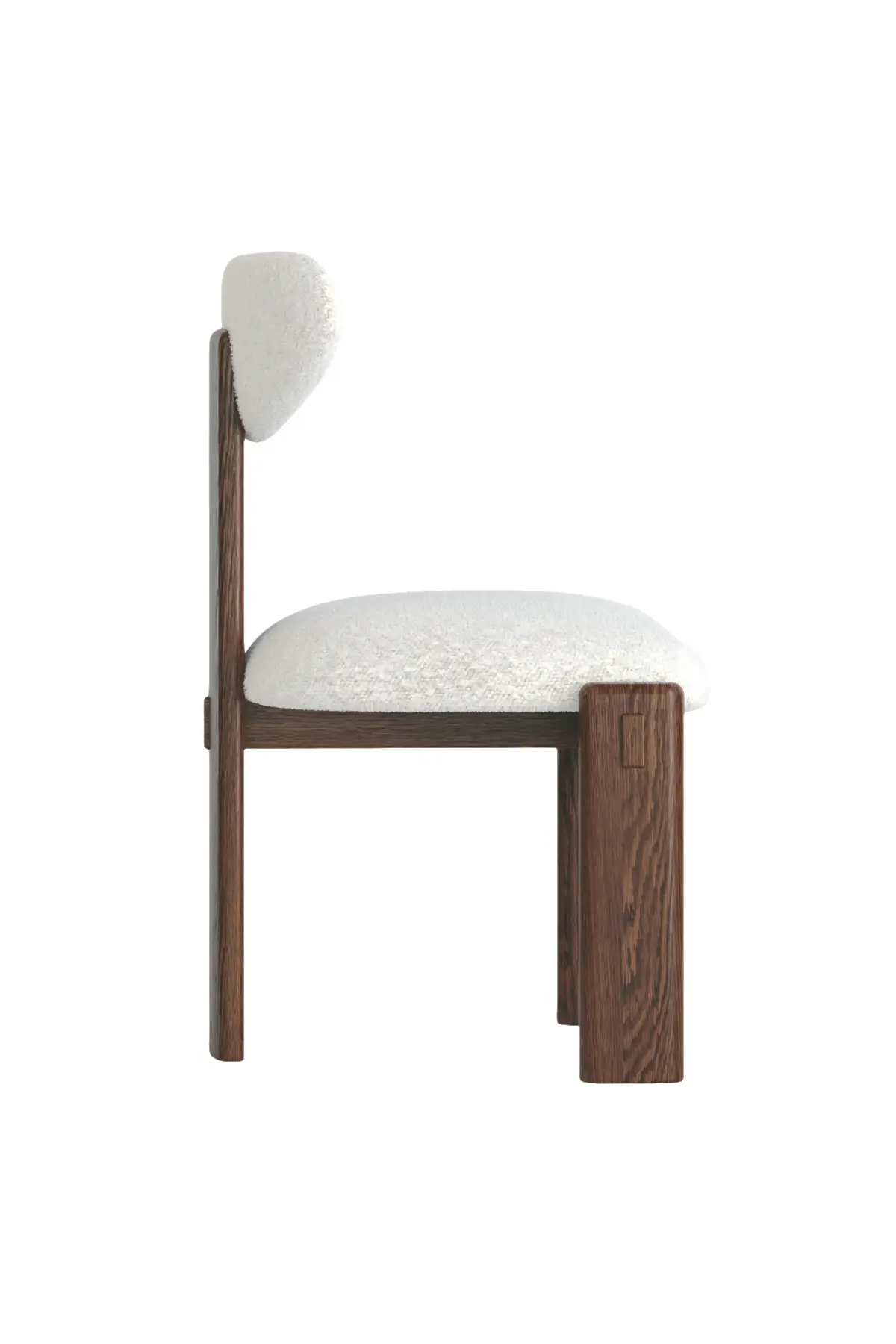 Elio Dining Chair - Mud Brown - Image 3