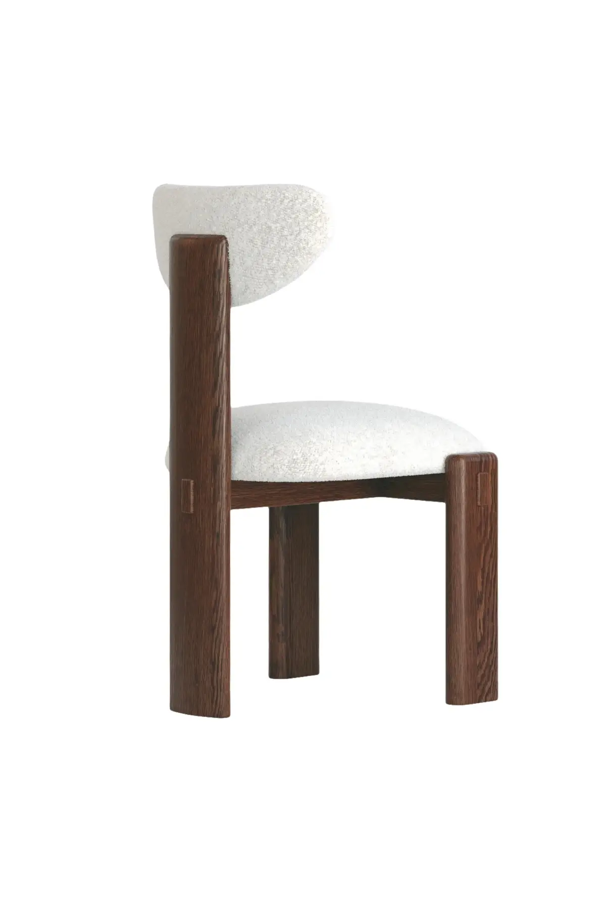 Elio Dining Chair - Mud Brown - Image 4