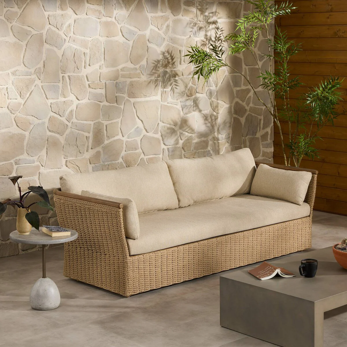 Elmira Outdoor Sofa - 86" - Image 13