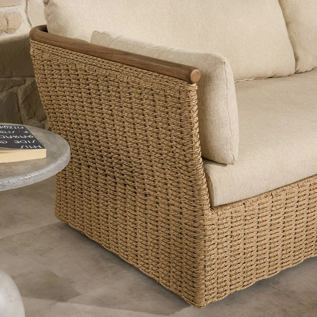 Elmira Outdoor Sofa - 86" - Image 2