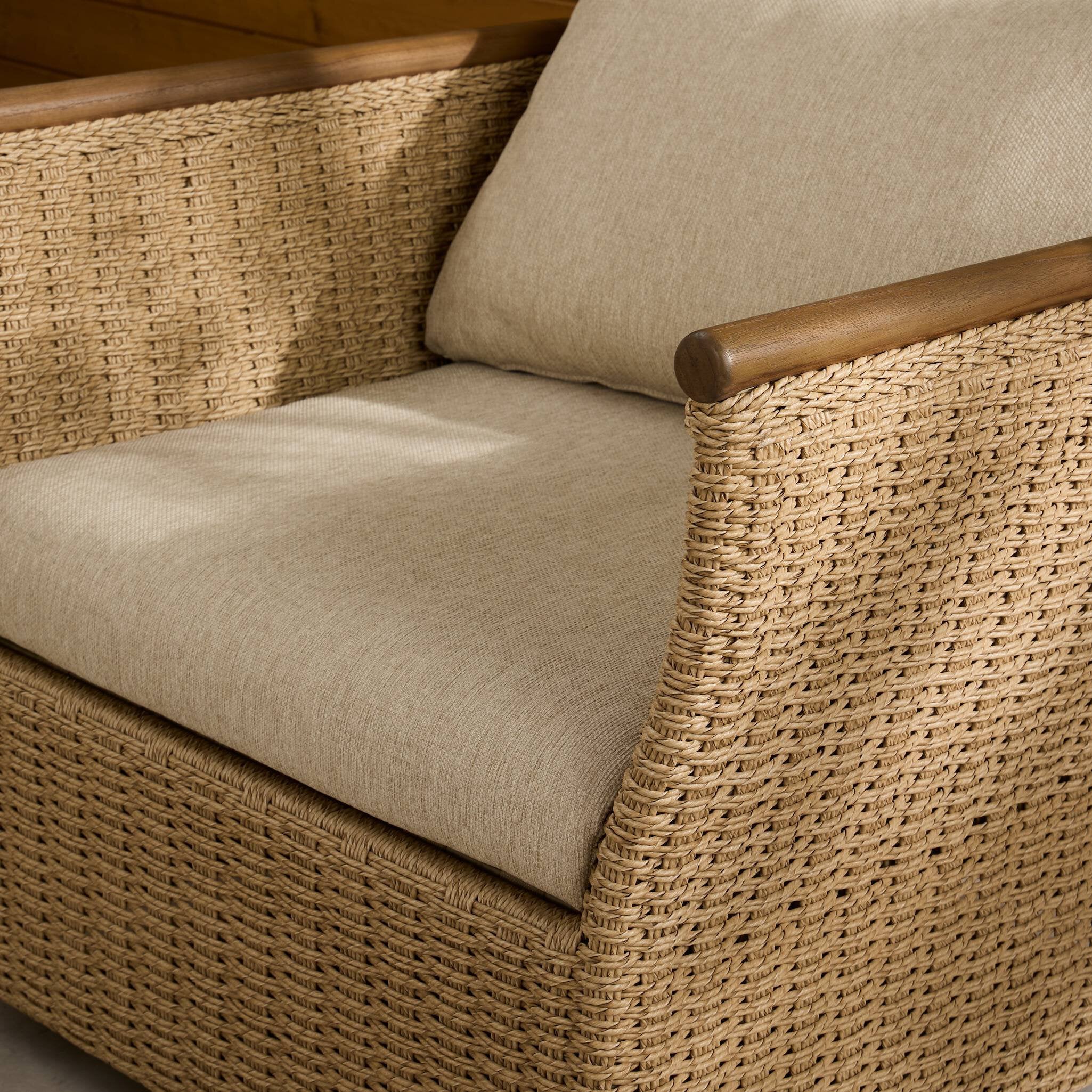 Elmira Outdoor Swivel Chair - Image 2
