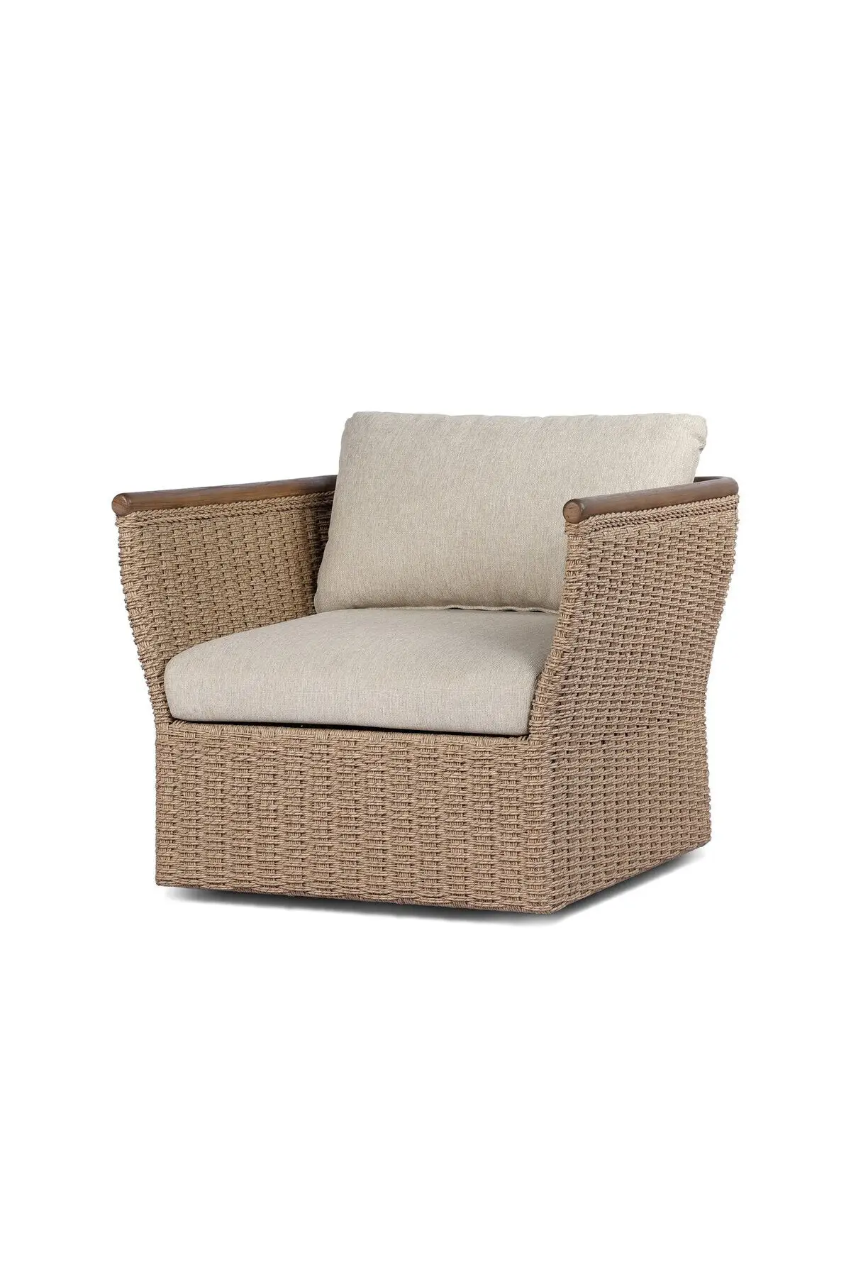 Elmira Outdoor Swivel Chair - Image 3