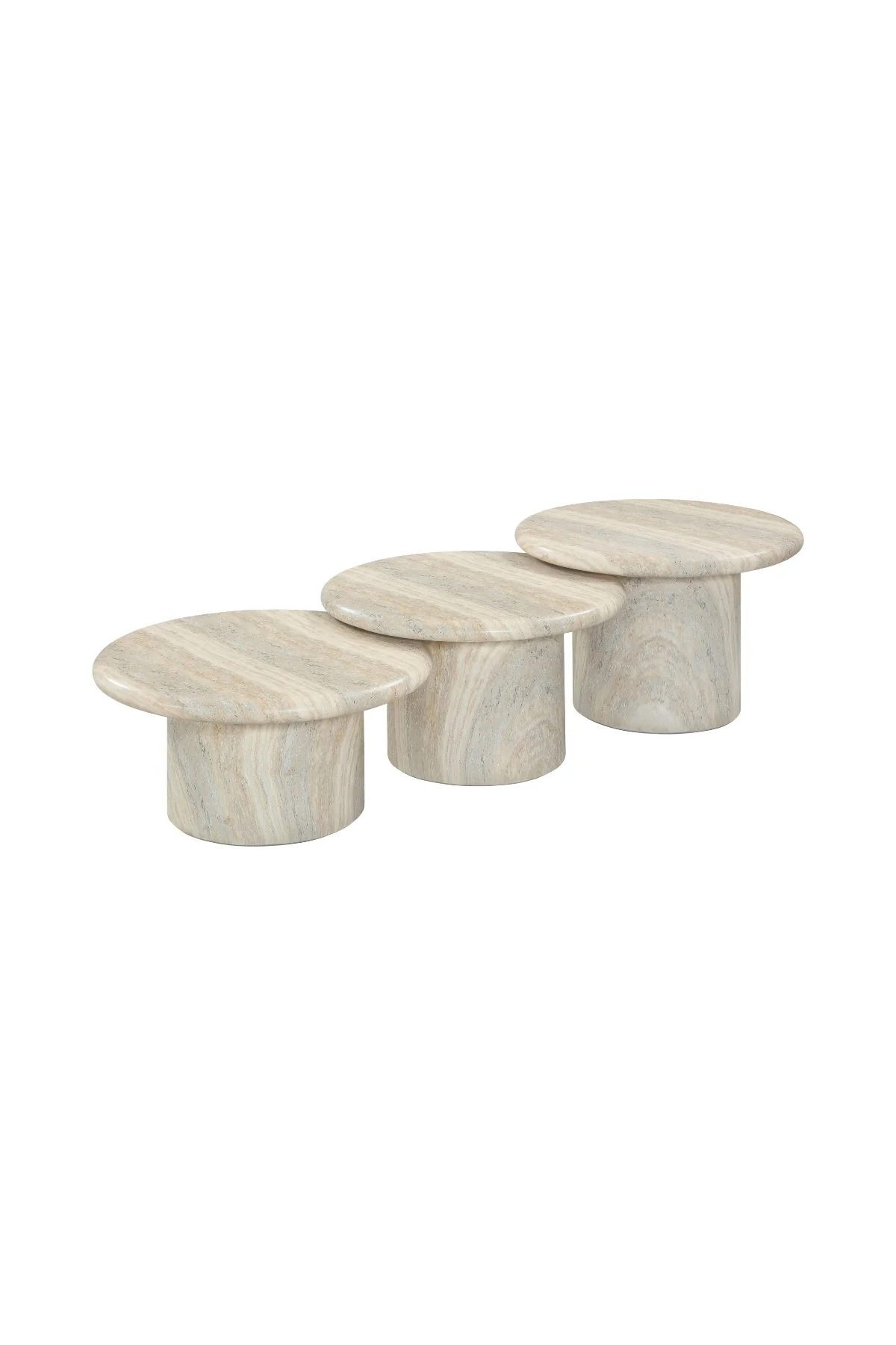 Emara 3-Piece Coffee Table - Image 6
