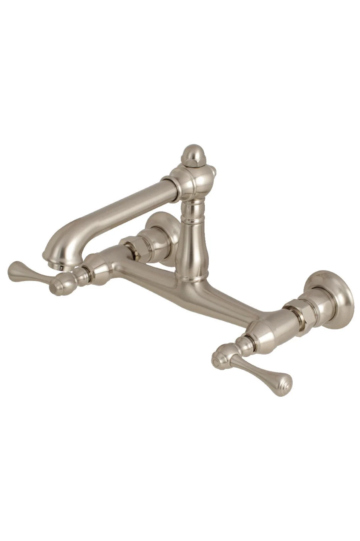 English Country Wall Mount Bathroom Faucet - Image 7