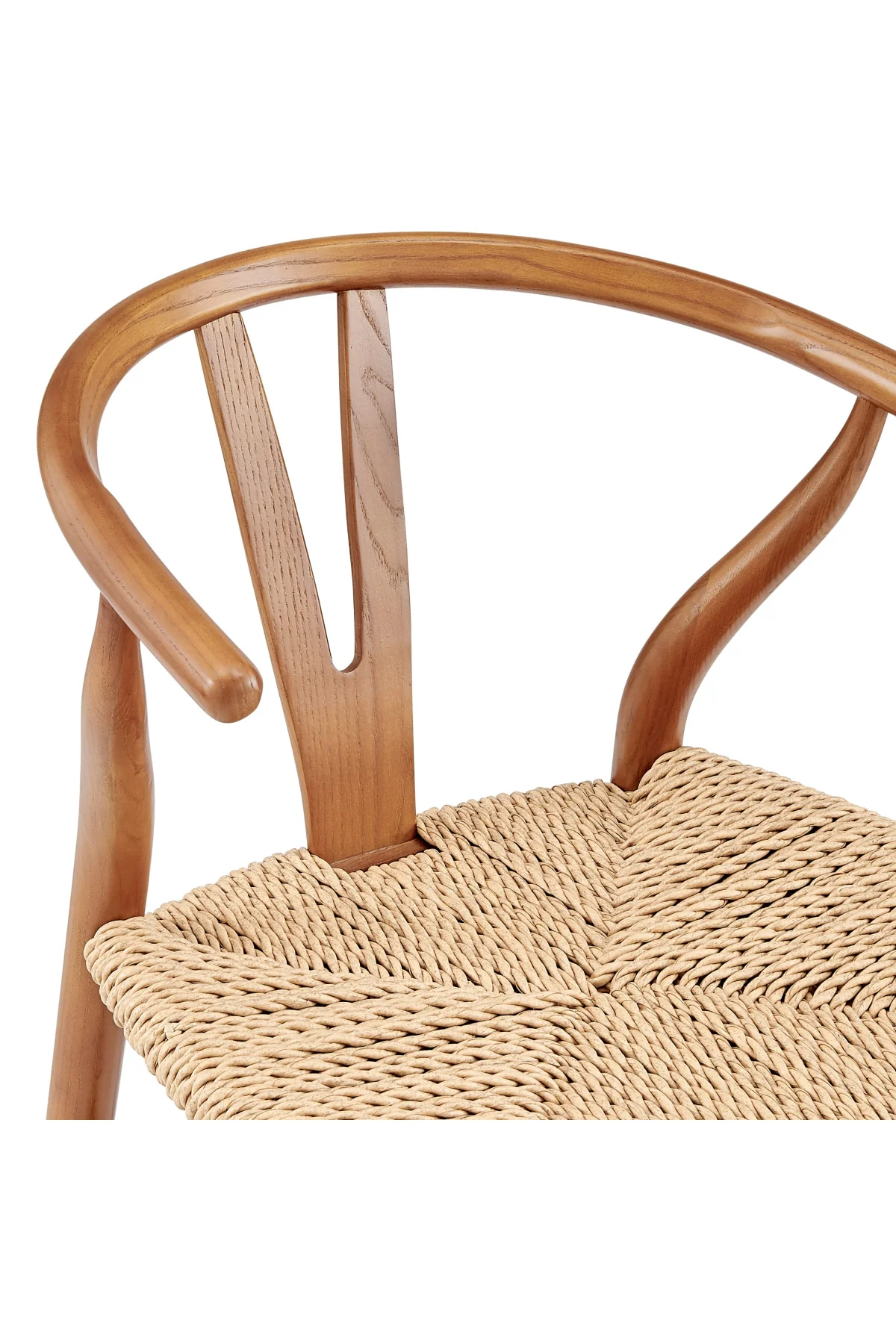 Evelina Outdoor Side Chair - Golden Ash/Natural - Set of 2 - Image 8