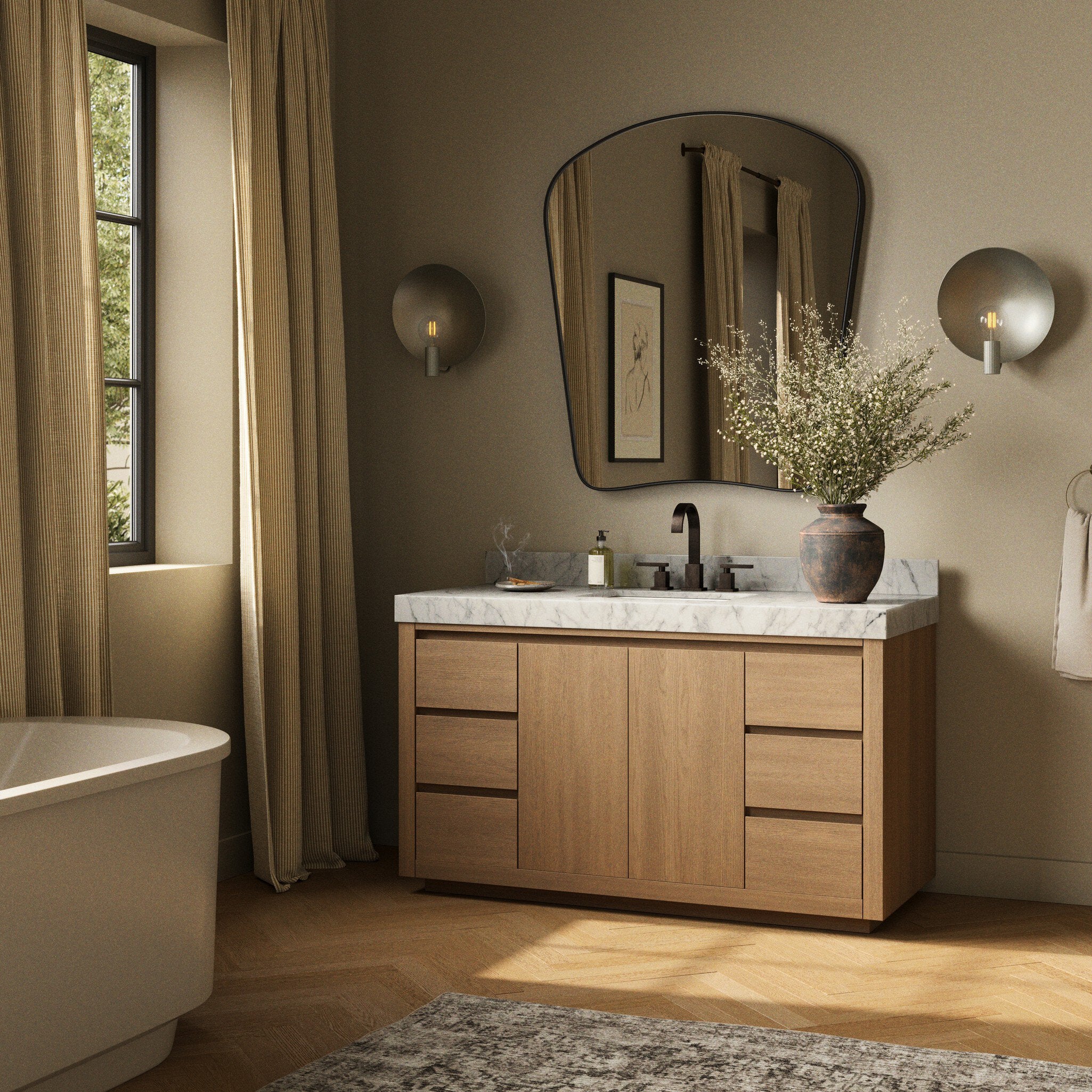 Everett Single Wide Vanity - Image 21