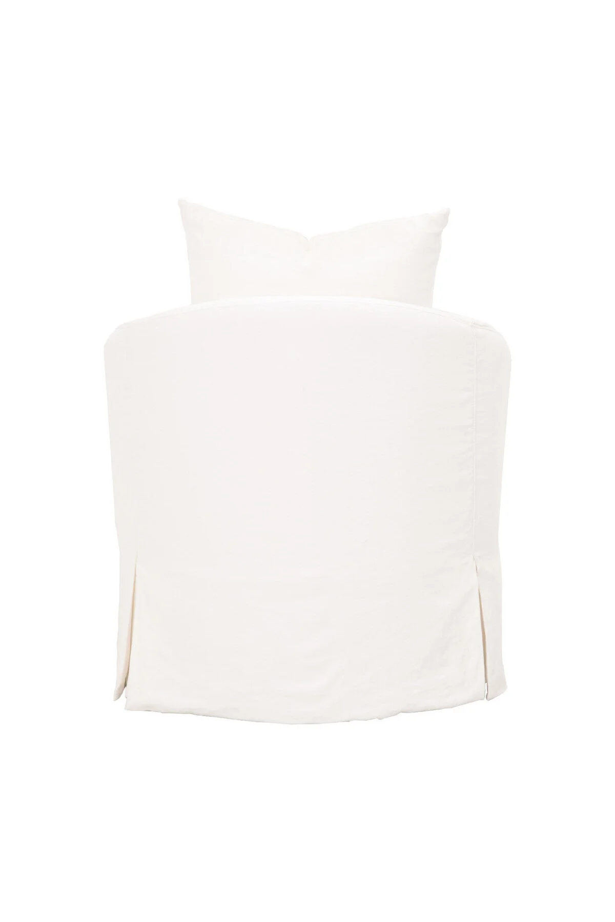 Faye Swivel Chair - Creme - Image 5