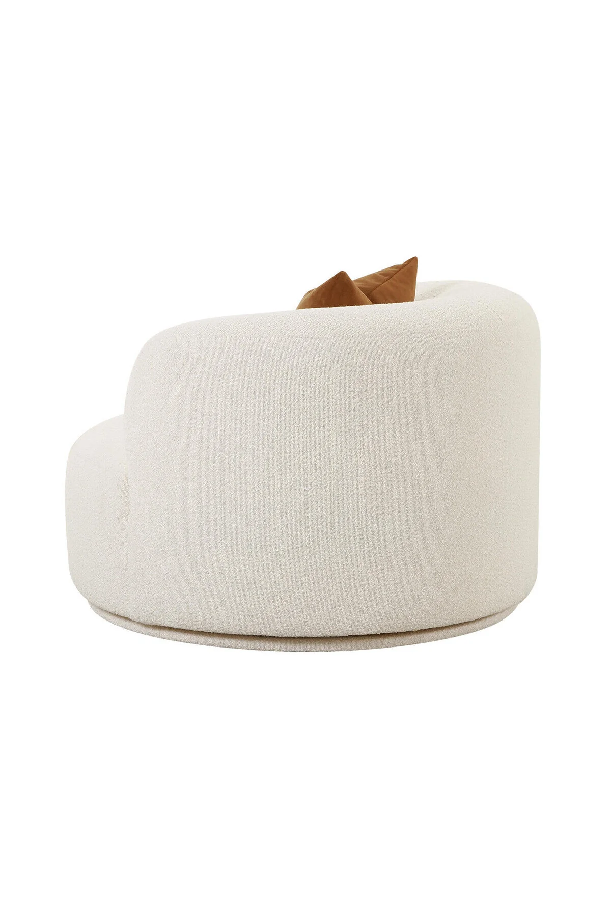 Fickle Boucle Swivel Chair - Image 3