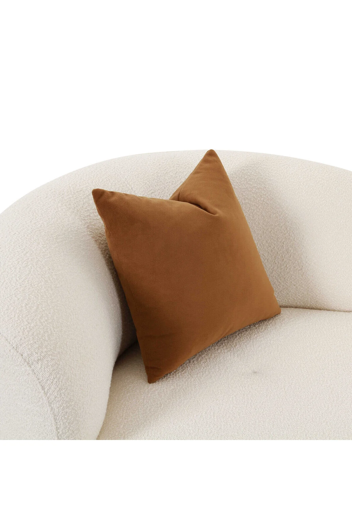 Fickle Boucle Swivel Chair - Image 4
