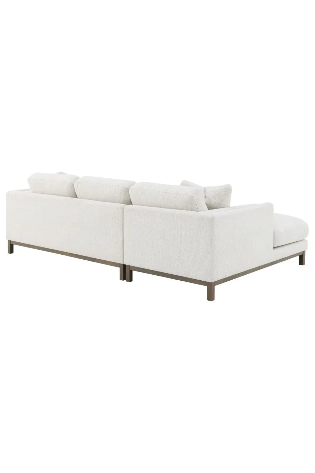Geneva Boucle Sectional Chaise Sofa - Image 3
