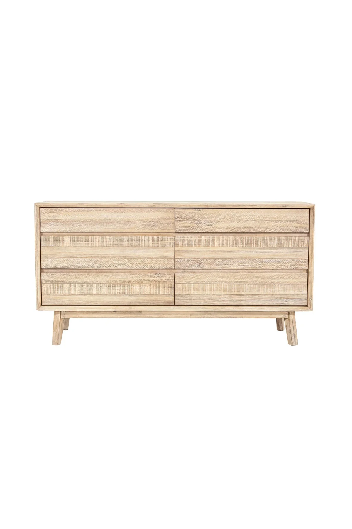 Gia 6-Drawer Dresser - Light Driftwood