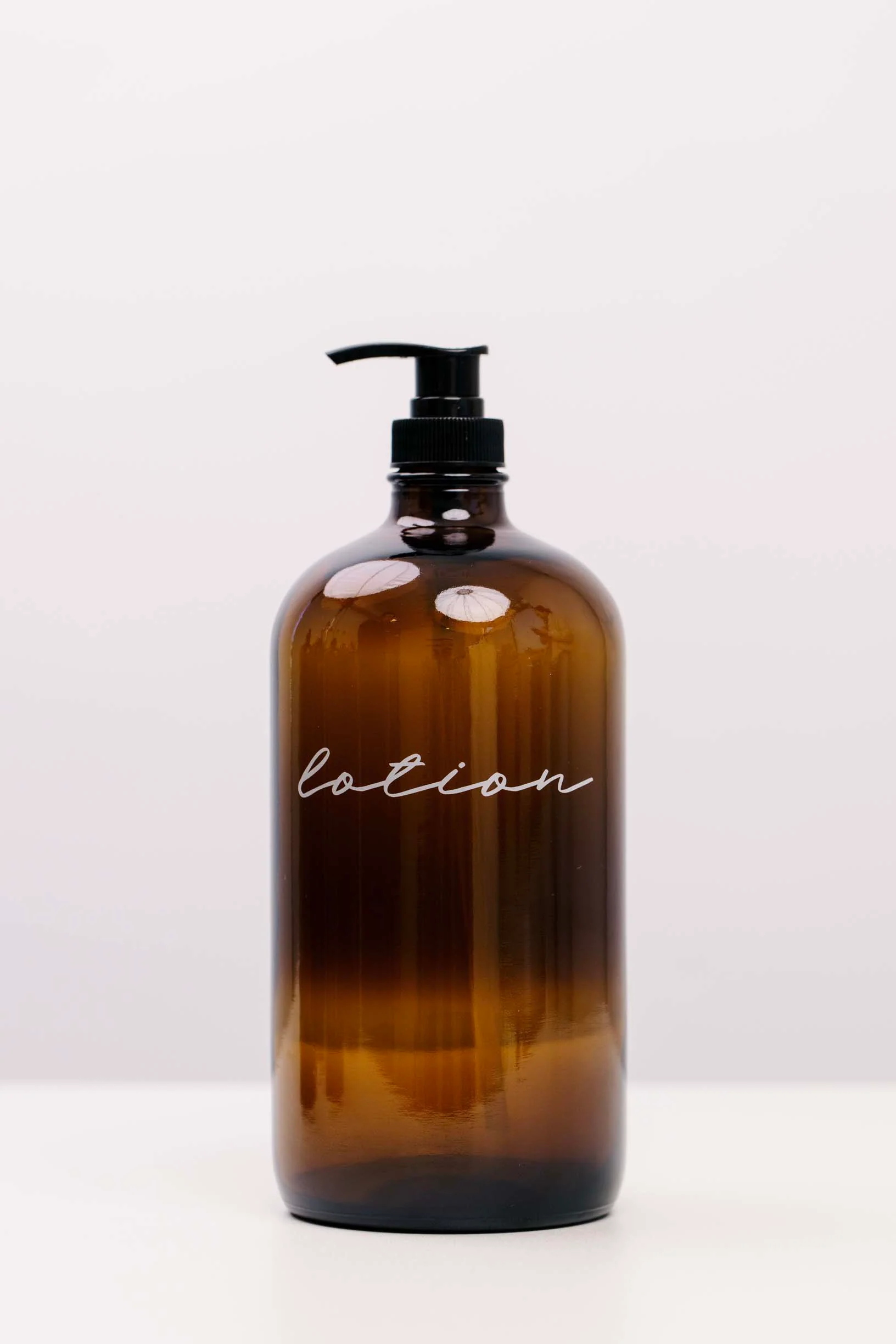 Glass Amber Liquid Pumps - Image 4