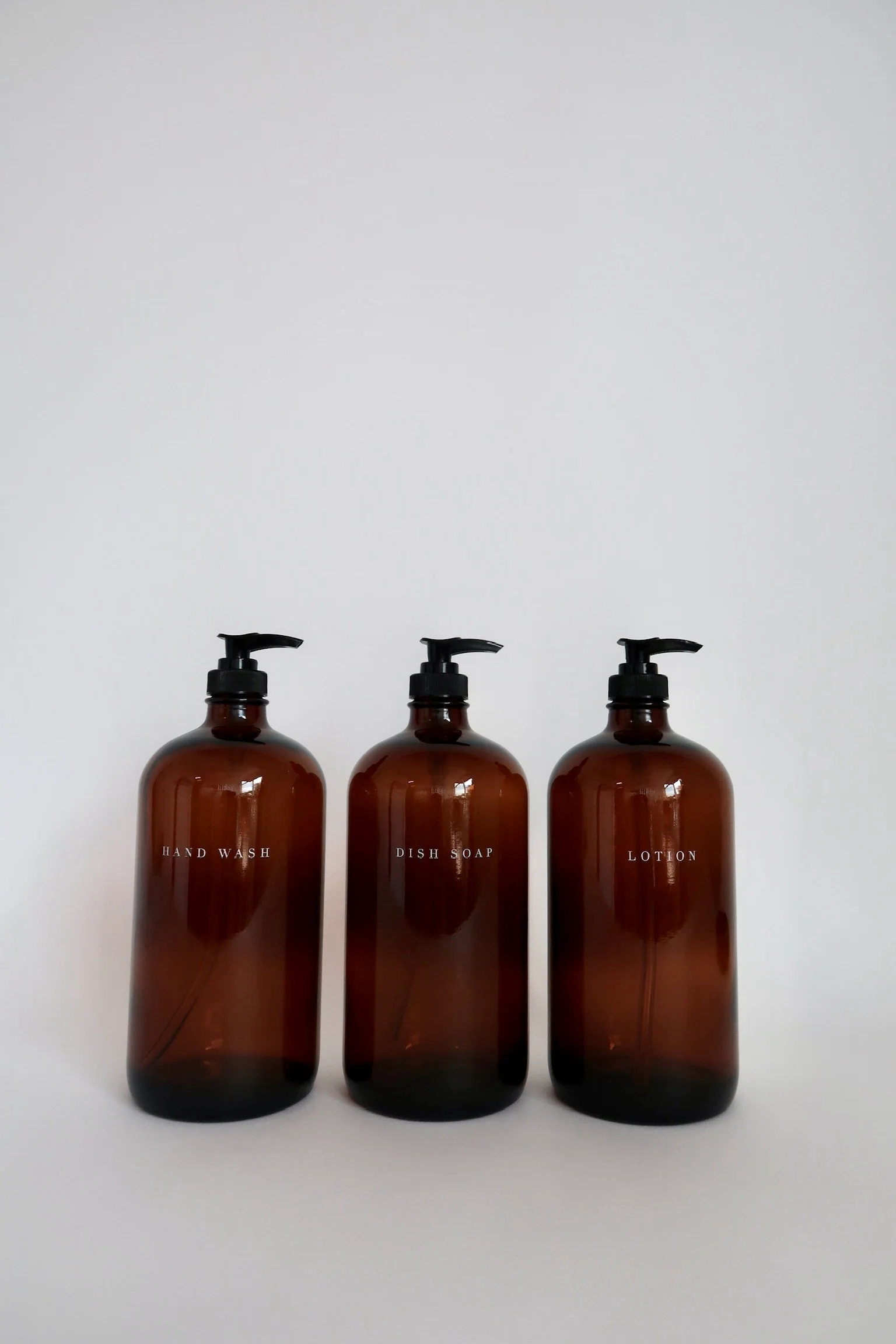 Glass Amber Liquid Pumps - Image 7