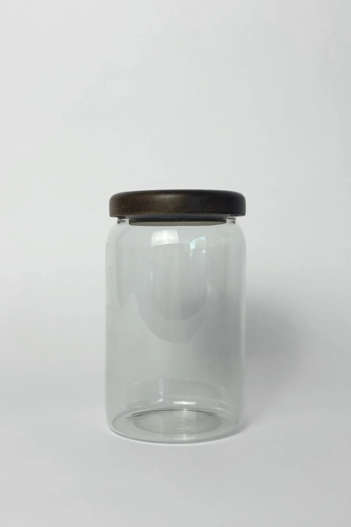 Glass Canister with Wood Lid - 3 Sizes - Image 5