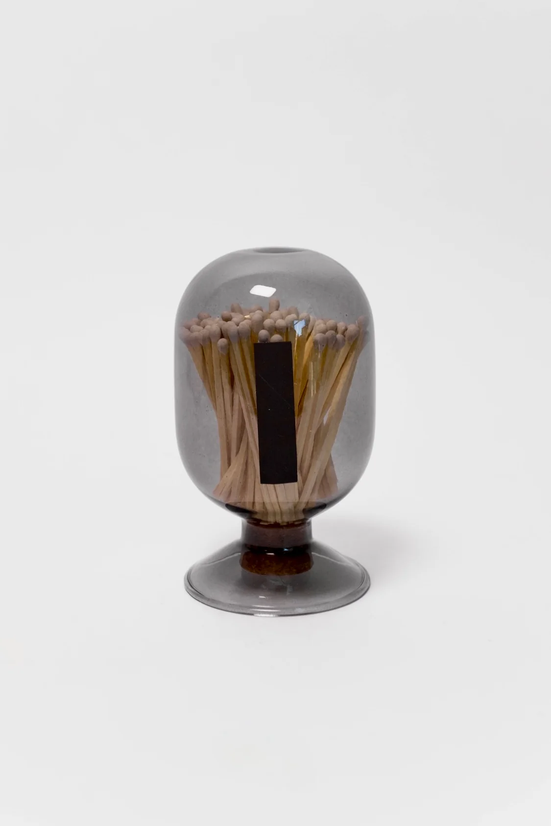 Grey Cloche with Matches