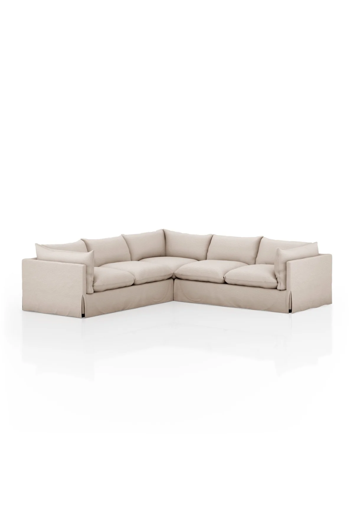 Habitat Slipcover 3-Piece Sectional - Nimbus - 2 Sizes
