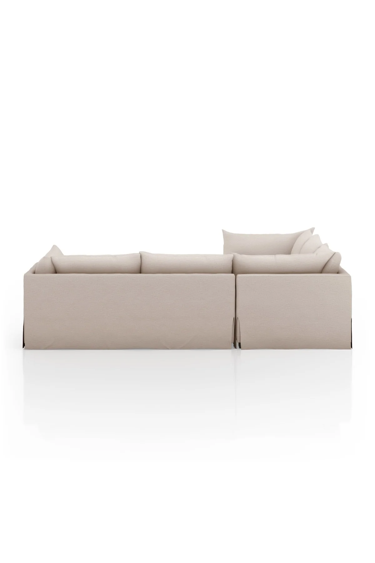 Habitat Slipcover 3-Piece Sectional - Nimbus - 2 Sizes - Image 4
