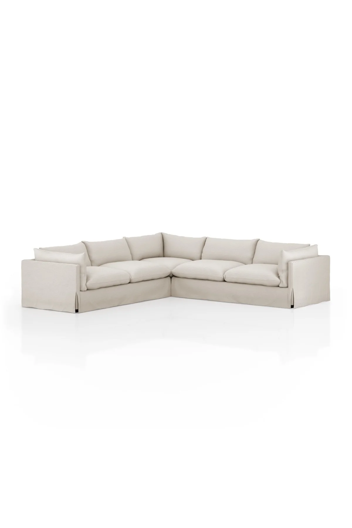 Habitat Slipcover 3-Piece Sectional - Nimbus - 2 Sizes - Image 5