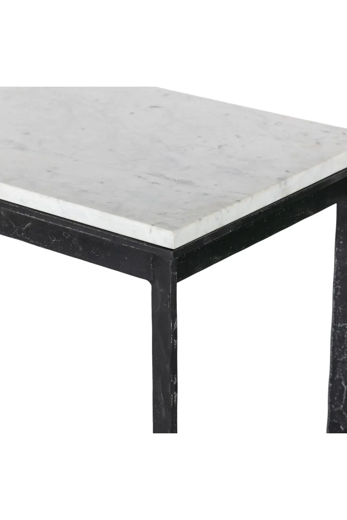 Hammered Iron Console Table - Image 5