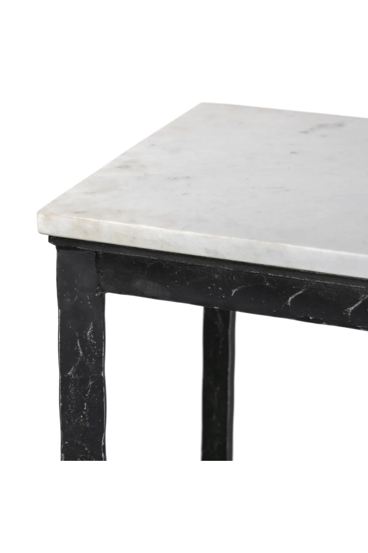 Hammered Iron Console Table - Image 8