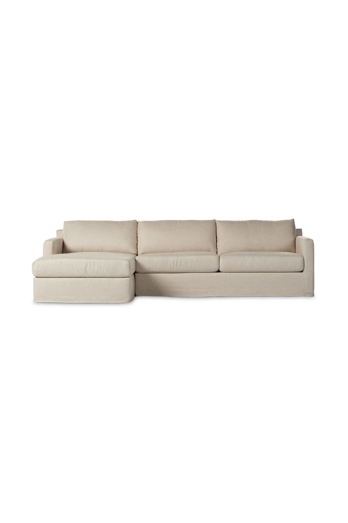 Hampton 2-Piece Slipcover Sectional