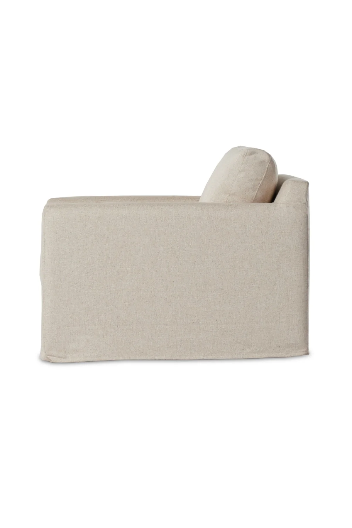 Hampton Slipcover Swivel Chair - Image 4