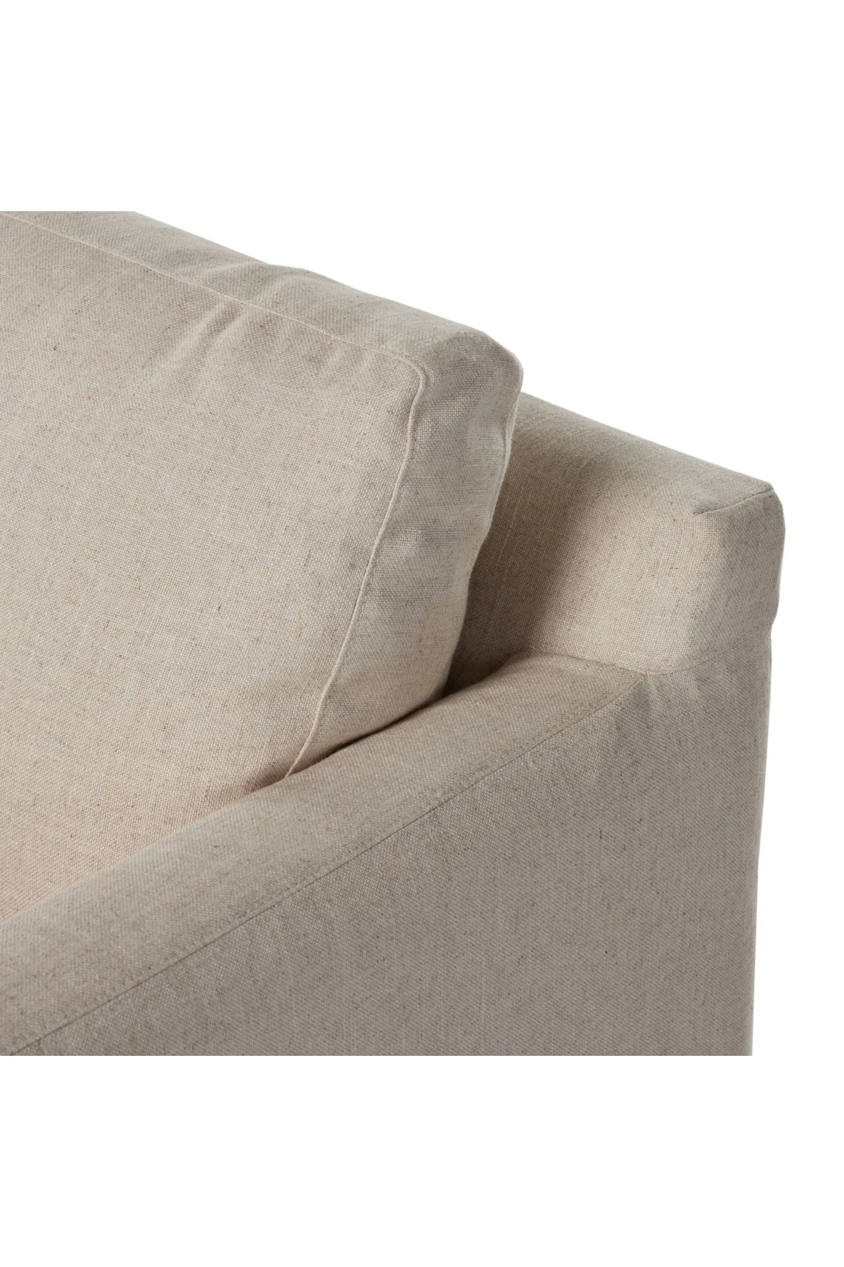 Hampton Slipcover Swivel Chair - Image 9