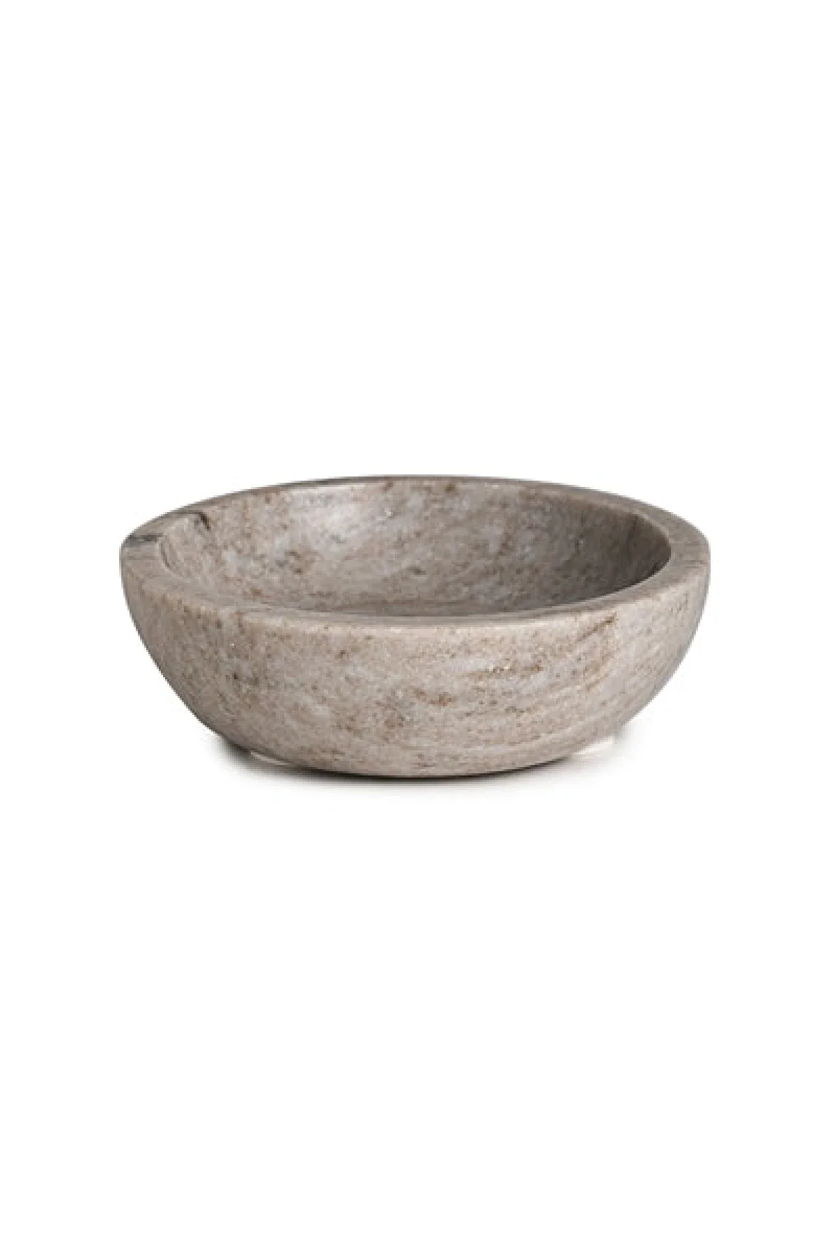 Handcarved Brown Marble Bowl