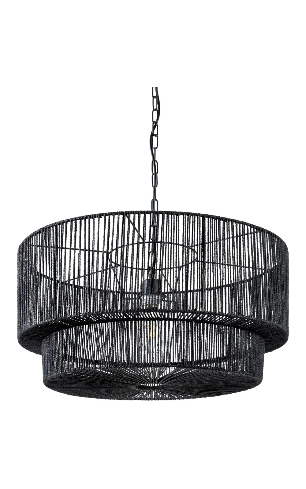 Hascombe Pendant - Black