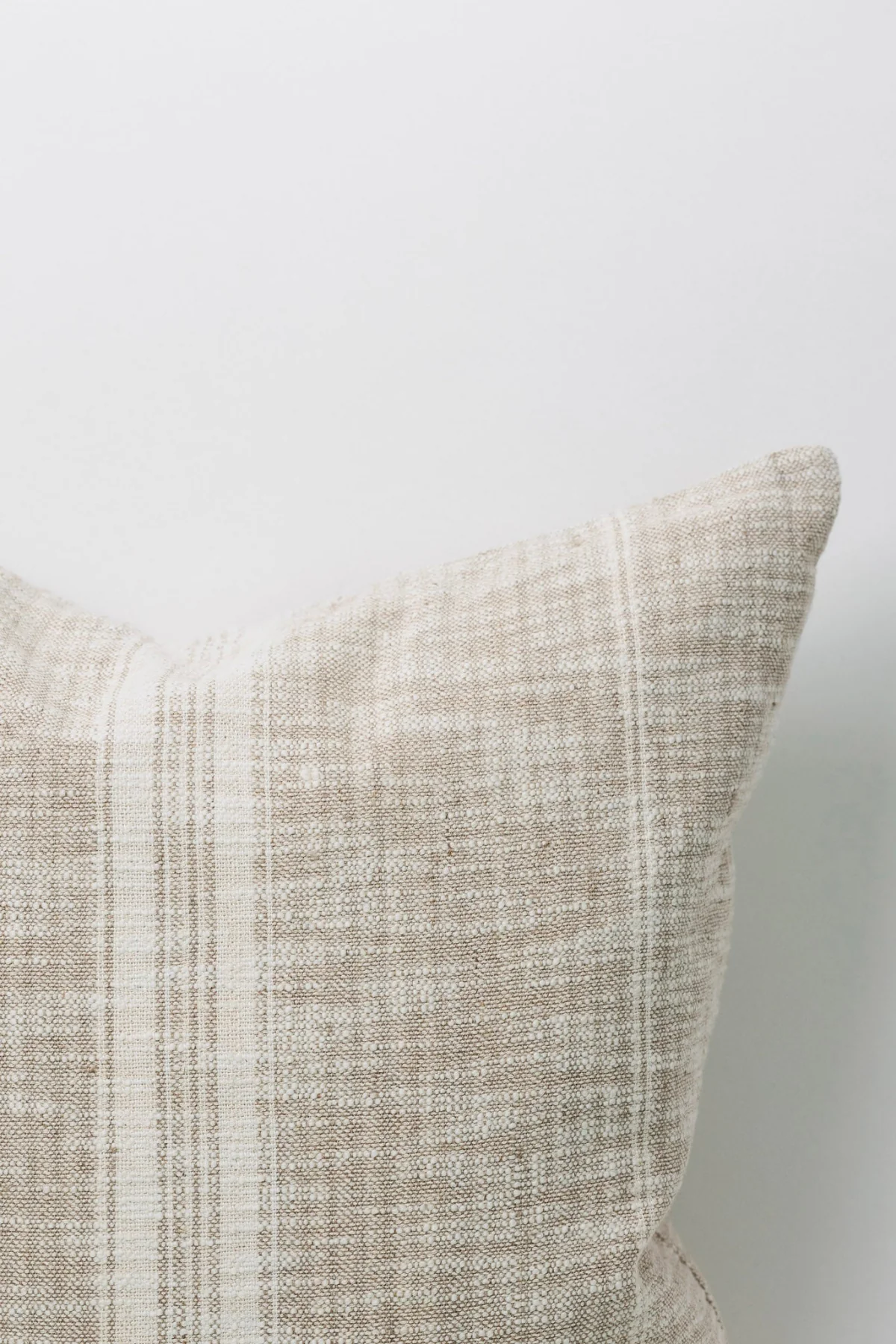 Hemming Striped Pillow - Cream - 22"x22"