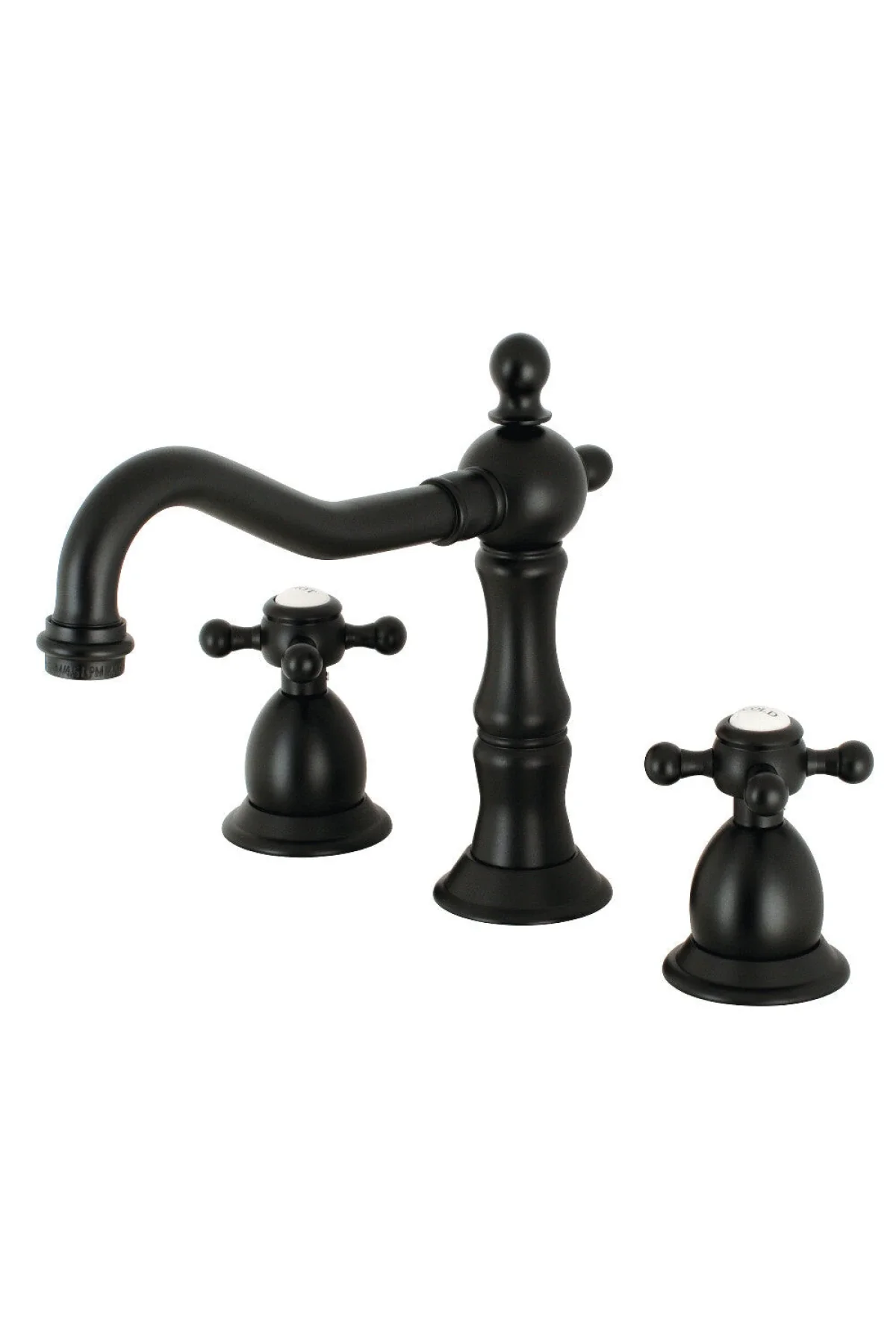 Heritage Large Bathroom Faucet with Cross Handles - Image 17
