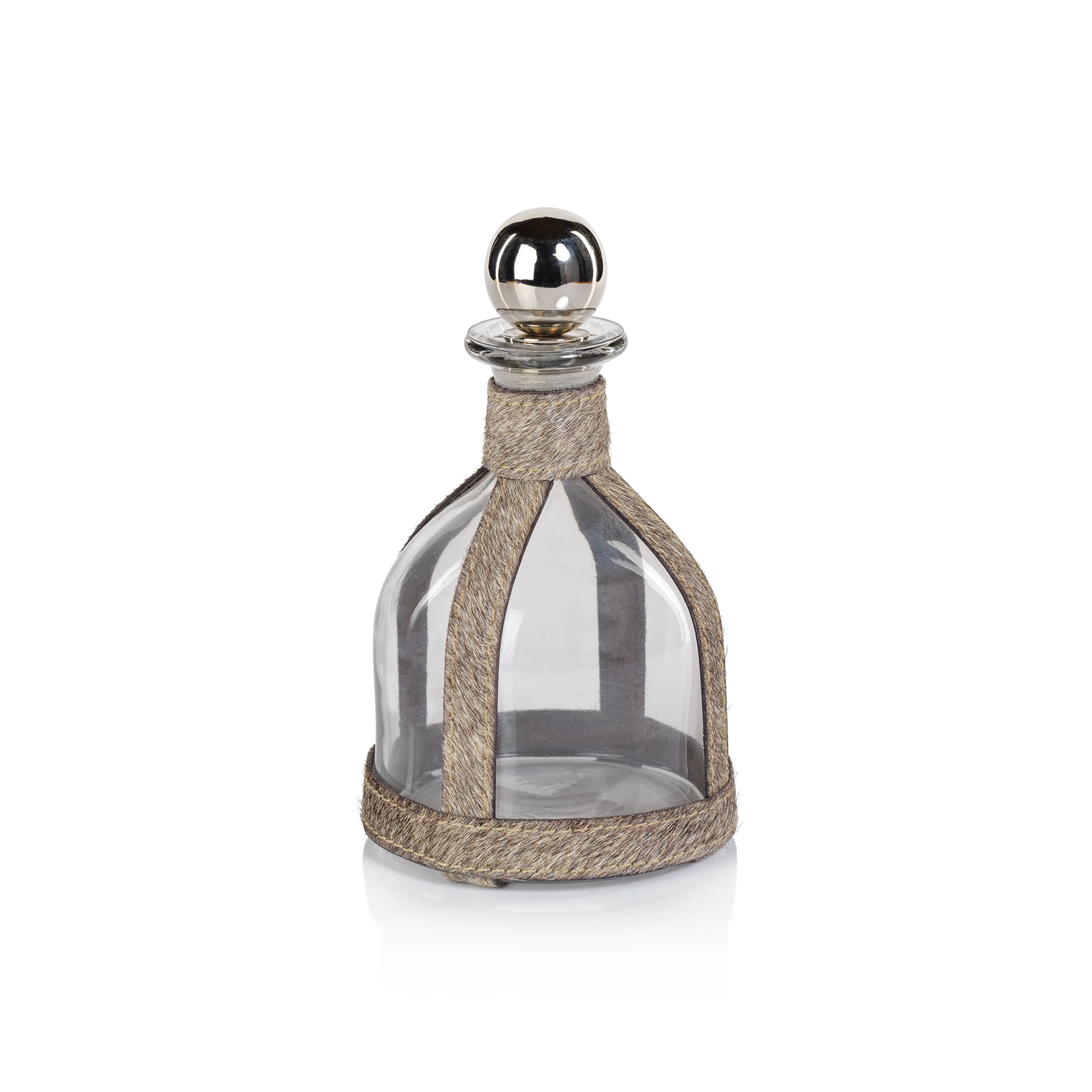 Hide Leather Decanter