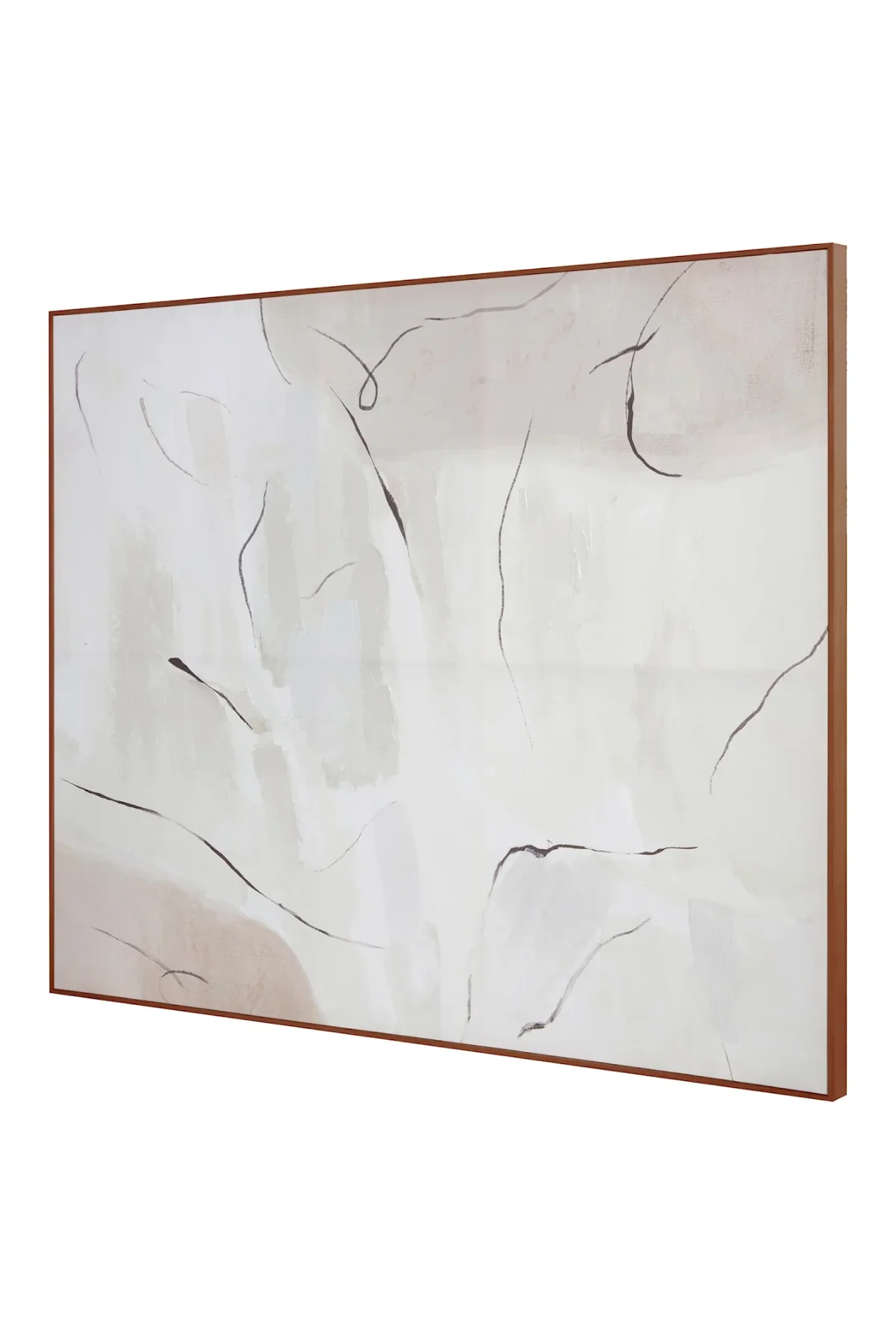 Impression Framed Painting Terra Palette Wall Art - Image 3