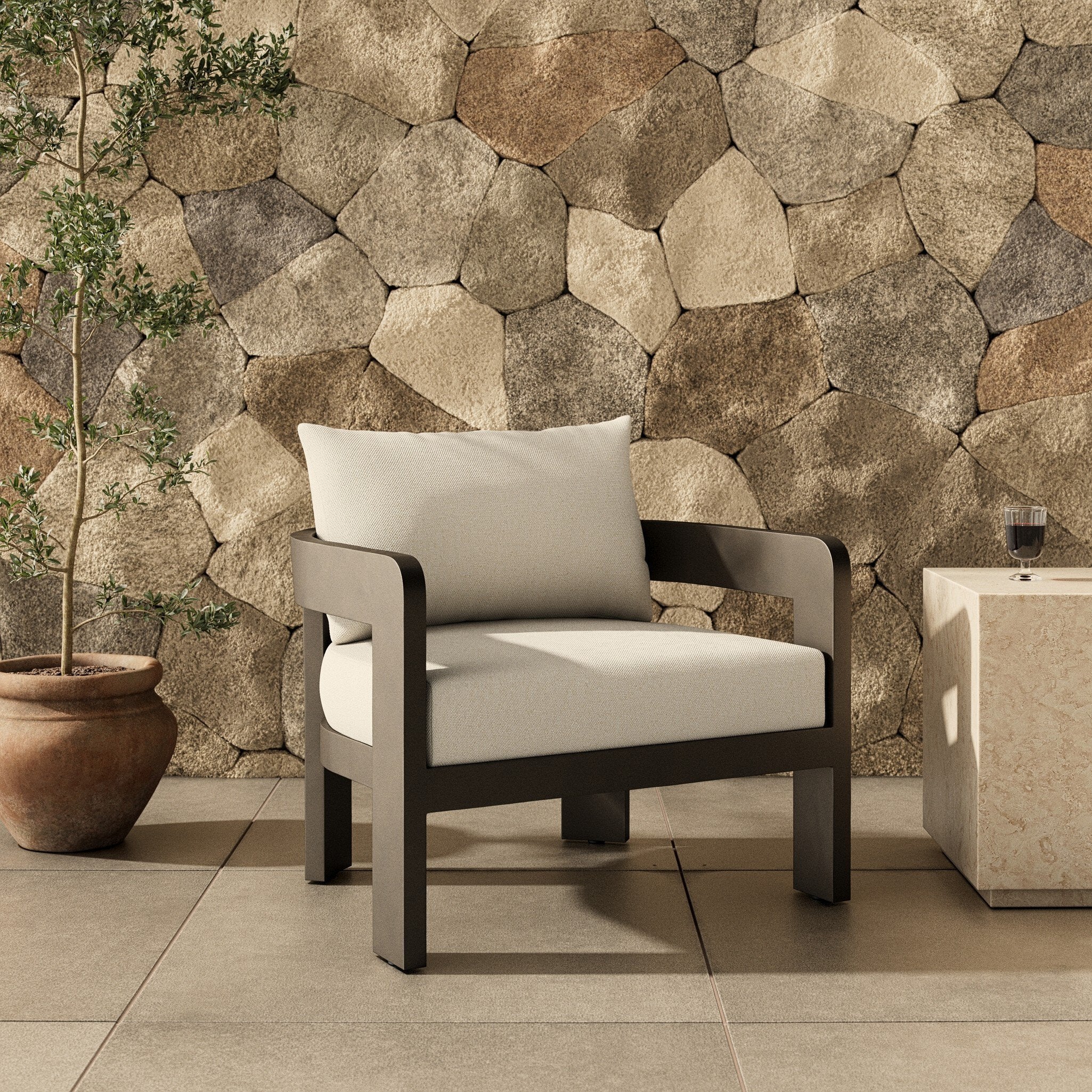 Jackson Outdoor Metal Chair - Image 2