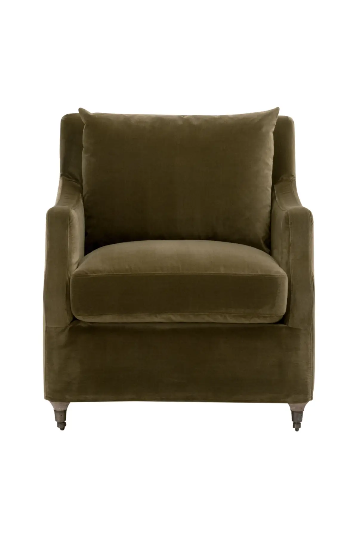Jade Slipcover Club Chair